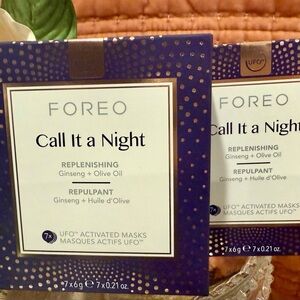 FOREO Call It a Night Skincare Masks Duo